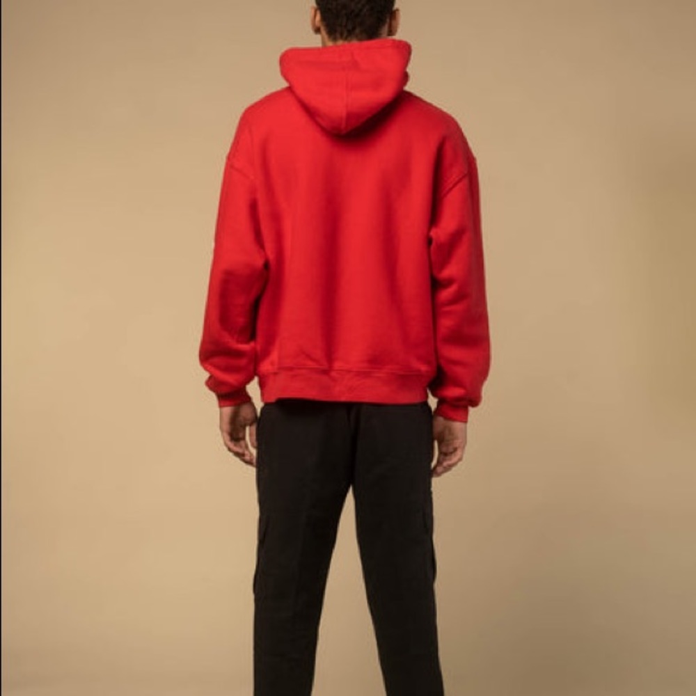 🔥🔥MUCH LOVE HOUSE OF PH8 SCARLET RED HOODIE RARE FIND XXL NWT🔥🔥 - Picture 4 of 6